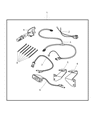 Jeep Wrangler Fog Light Diagram - 82210217