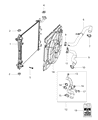Jeep Radiator Hose Diagram - 68056029AD