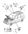 Dodge Journey Dome Light Diagram - 5JG58DW1AD
