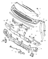 Dodge Wiper Pivot Diagram - 5080843AA