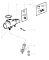 Dodge Dakota Rack And Pinion Diagram - 52106500AA