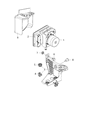 Jeep Renegade ABS Control Module Diagram - 68471993AA