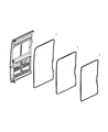 Ram ProMaster 3500 Door Seal Diagram - 68109706AC
