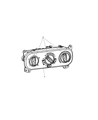 Dodge Caliber A/C Switch Diagram - 55111874AA