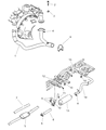 Dodge Dakota Tail Pipe Diagram - 52022001AB