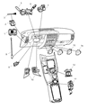 Jeep Wrangler Dimmer Switch Diagram - 56010315AA