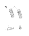 Jeep Door Lock Switch Diagram - 68141894AA
