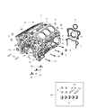 Jeep Crankshaft Seal Diagram - 68245707AA