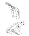 Dodge D150 Coolant Reservoir Diagram - 52027778