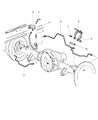 2000 Dodge Ram 3500 Brake Line Diagram - 52007986AB