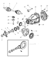 Dodge Magnum Axle Shaft Diagram - 5139948AB