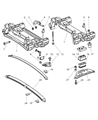 Dodge Sprinter 3500 Front Cross-Member Diagram - 5139740AA