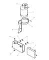 Jeep Wrangler Vapor Canister Diagram - 53031904AB