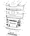 2020 Dodge Grand Caravan Air Deflector Diagram - 68320463AA