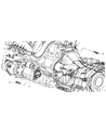 Chrysler 200 Starter Motor Diagram - RL029584AA