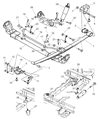 Dodge Sway Bar Bracket Diagram - 4228786AB