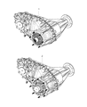 Ram Transfer Case Diagram - RL322284AA