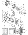 Jeep Brake Bleeder Screw Diagram - 5174331AA