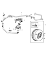 Jeep Brake Booster Diagram - 4560182AB