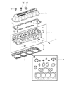 2000 Dodge Dakota Cylinder Head Gasket Diagram - 53009549AB
