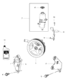 Ram Power Steering Reservoir Diagram - 68193090AB