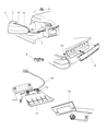 Chrysler Concorde Side Marker Light Diagram - 4805828AB