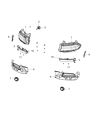 Dodge Side Marker Light Diagram - 68214404AA