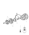 2009 Jeep Commander A/C Compressor Diagram - 55111438AB