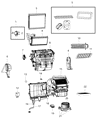 Ram Blower Motor Diagram - 68237133AA
