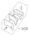 Dodge Ram 2500 Instrument Cluster Diagram - 56020619AF