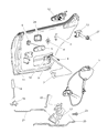 Dodge Neon Window Regulator Diagram - 4783338AB