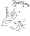 2002 Jeep Grand Cherokee Seat Belt Diagram - 5GY05XT5AC