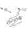 Jeep Drag Link Diagram - 52088870AA