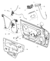 Dodge Challenger Door Latch Assembly Diagram - 68174641AG