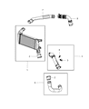 Dodge Caliber Air Intake Coupling Diagram - 68045024AA