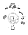 Jeep Commander Wiper Switch Diagram - 68015101AD