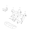2022 Ram ProMaster City Seat Belt Diagram - 5YG67LXHAA