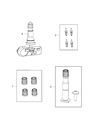 Ram 1500 TPMS Sensor Diagram - 68293199AA