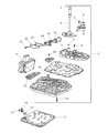 Chrysler Prowler Valve Body Diagram - 5003353AF