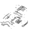 2020 Dodge Challenger Floor Pan Diagram - 68057483AG