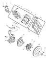 Chrysler Aspen Brake Disc Diagram - 52010080AE