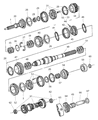 Dodge Rampage Transfer Case Shim Diagram - 4202323