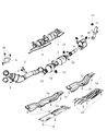 2007 Dodge Ram 3500 Catalytic Converter Diagram - 68035059AA
