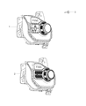 Ram Automatic Transmission Shift Levers Diagram - 68503749AA