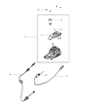 Dodge Nitro Shift Indicator Diagram - 52125340AC