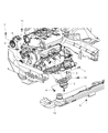 Chrysler Pacifica Engine Mount Diagram - 4809780AA