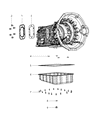 Ram 3500 Transmission Pan Diagram - 68085954AA
