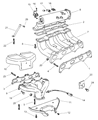 Dodge Avenger Intake Manifold Diagram - 4777101