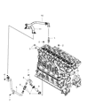 Dodge Ram 5500 A/C Hose Diagram - 55056711AC