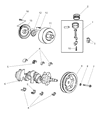 2000 Chrysler Grand Voyager Harmonic Balancer Diagram - 4448886